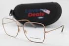 New Dolce & Gabbana Dg 1323 1356 Brown Gunmetal Authentic Eyeglasses 57-16. Price: $179.00.