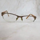Espirit Eyeglasses Frame ET17318 535 Women's Brown Half Rim Cat 50-16-135 Pre-owned. Price: $30.59.