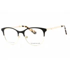 Kate Spade Women's Eyeglasses Black Metal Cat Full Rim Frame Jenell 0807 00 New. Price: $56.18.