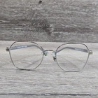 Coach HC5155 9001 Shiny Silver Geometric Hexagonal Eyeglass Frame Only Pre-owned. Price: $22.91.
