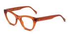 New Celine CL50005I 042 Transparent Orange 49MM Authentic Eyeglasses 49-20-145. Price: $155.20.
