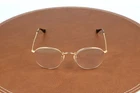 Ray-ban RB3447V 2500 Gold Round Eyeglasses Frames 50-21-145 New. Price: $114.95.