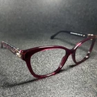 New Coach Women Eyeglasses HC6120 5604 Crystal Ruby 54-16-140 Cat. Price: $76.99.