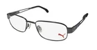 New Puma 15417 Eyeglasses Rectangular Metal Unisex 48-17-135 Gray Full-rim. Price: $46.45.