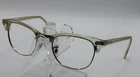 Ray-ban RB5154 2001 Clear Silver Clubmaster Eyeglass Frames 51-21-145 Pre-owned. Price: $38.99.