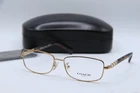 New Coach Hc 5110B 9331 Shiny Rose Gold Havana Authentic Eyeglasses Frames 54-15. Price: $77.22.