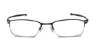 Oakley Transistor 22-148 51MM Polished Black Half-rim Titanium Eyeglasses Frames Pre-owned. Price: $179.90.