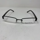 Perry Ellis Eyewear 908A-1 51/18/135 Black Clear Half Rim Flex Hinge Y381 New. Price: $52.00.