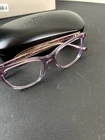 Coach HC6235U 5823 Eyeglasses Frame Women's Transparent Amethyst Full Rim 53MM New. Price: $79.95.