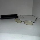 Vogue 3505 352S Black Metal Rectangular Eyeglass Frames 48-17-135 Womens Pre-owned. Price: $16.49.