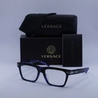 Versace VE3354F 5460 Top Black/havana Blue 55MM Eyeglasses New Authentic. Price: $193.55.