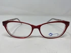 Modern Optical Holiday Red 54-17-140 Crystal Full Rim Eyeglasses Frame MY64 New. Price: $55.00.