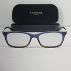Coach HC6110 5489 Denim Taupe Giitter Gradient 50 16 140 Eyeglasses Frame & Case Pre-owned. Price: $36.89.