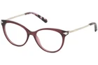 Swarovski SK5312 069 Dark Purple Plastic Round Cat Eyeglasses 51-16-140 SW5312 New. Price: $147.60.