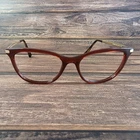 Ralph Lauren RA7098 Brown Gold Cat Eyeglasses Frames 54-17-140 Womens Pre-owned. Price: $22.35.