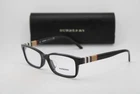 New Burberry 2207-D 3001 Black Brown White Print Authentic Eyeglasses 55-16. Price: $179.58.