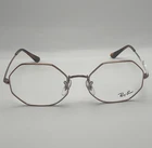 Ray-ban RB1972V Octagon 2943 Copper Metal Full Rim Eye Frames 51/19 140 5254 New. Price: $95.00.