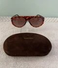 Tom Ford Sunglasses REX-02 Brown Tortoise Shell Tf 1001 Eco 57-17 Aviator 135MM Pre-owned. Price: $425.00.