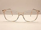 Just 309 Nude Crystal/gold, Full Rim, Frame Only 52-17-140 9/E11 Pre-owned. Price: $25.59.