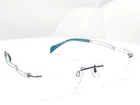 Line Art Charmant XL2168 Tl Turquoise Silver Women Eyeglasses Frames 52-17-135 New. Price: $149.95.