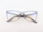 Muse Eyeglasses, Frames Only, 35-000229, 53-20-145, Plastic, Clear Gray, Square Pre-owned. Price: $24.99.