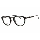 Philipp Plein Men's Eyeglasses Shiny Round Black Titanium Frame VPP116V 520530 New. Price: $206.47.