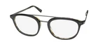 New John Varvatos V378 Eyewear Oval Metal & Plastic Black/ Tortoise. Price: $70.45.
