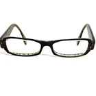 Face Paris Eyeglass Frames Axess 50-14 Col 151 Black Patterned Rectangl Pre-owned. Price: $85.49.