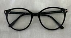 Tom Ford TF5742-B 001 Black Eyeglasses Frames 53-18-140 W/ Case Pre-owned. Price: $79.00.