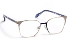 J.f. Petite PM085 Msrp $395 C5029 Gold & Navy New Designer Eyeglass Frames. Price: $210.00.