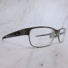 Oakley Metal Plate Brushed Chrome Eyeglass Frames Mens OX5038-0655 55-18-140 Pre-owned. Price: $89.99.