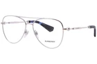 Burberry BE1386 1005 Eyeglasses Frame Men's Silver Full Rim Pilot Style 55-MM New. Price: $119.95.