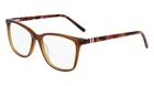 New Marchon M-5024 205 Crystal Brown Eyeglasses With Tortoise Temples 51/15/140. Price: $49.95.
