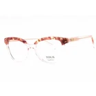 Tous Women's Eyeglasses Shiny Transparent Pink Full Rim 50MM Frame VTOB93V 06MH New. Price: $61.75.