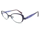 Jean Lafont Kids Eyeglasses Frames Ilona 726 Blue Purple Spots Cat 47-17-135 New. Price: $89.99.