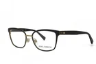 Dolce & Gabbana 1282 1287 53-17-140 Black Gold New Authentic Eyeglasses U10. Price: $89.99.
