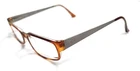 Ban RB5142 2192 Brown Gray Titanium Rectangle Eyeglasses Frame 52-17 145 Pre-owned. Price: $18.67.