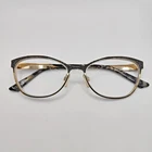 Kay Unger Eyeglasses, Frames Only, K213 Blk, 55-17-145, Metal/plastic,black/gold Pre-owned. Price: $24.99.