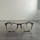 Ray-ban Eyeglasses RB7074 5365 Tortoise Shell Rubber Frames Only 52-18-145 Pre-owned. Price: $36.34.