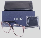 New Christian Diorspirito S31 2500 Peach Tortoise W/black Eyeglasses 56-16. Price: $300.00.