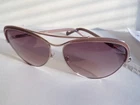 Liu Jo Sunglasses LJ111S 721 Beige Gold Aviator Frames With Lenses New. Price: $35.00.