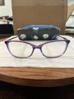 Draper James Eyeglasses Frames DJ5039 595 Plum Crystal 53-17-140 New. Price: $40.00.