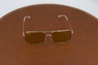 Ray-ban RB3758 003/6D Gold Square Sunglasses 56-16-145 New. Price: $134.95.