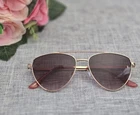 Levis LEV111W Rose Gold/brown Gradient 56-17-147 Cat Eye Aviator Sunglasses Pre-owned. Price: $28.73.