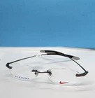 Nike 4072AF 200 49-17-140 Frameless Flexon Eyeglasses Frames Walnut Bronze New. Price: $79.95.