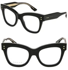 Gucci GG1082O Authentic Black Diamond Pin Eyeglasses 50MM Optical Frame 001 New. Price: $243.60.