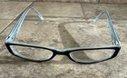 Jill Stuart Js 160-1 Blue Black Flex Hinge Eyeglasses Frames 51-16-130-25MM G5 Pre-owned. Price: $19.99.