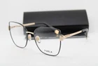 New Furla VFU769 COL.0301 Black Gold Gunmetal Authentic Eyeglasses 56-18. Price: $128.70.