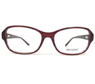 Revlon Eyeglasses Frames RV5049 512 Berry Red Horn Square Full Rim 53-16-135 New. Price: $60.55.