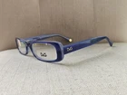 Dolce Gabbana Frame D&G1199 50 16 135 Eyeglasses Blue New. Price: $145.00.